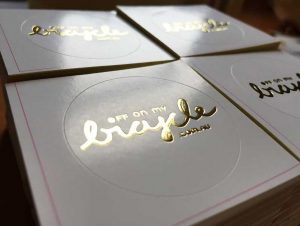 لیبل طلاکوب